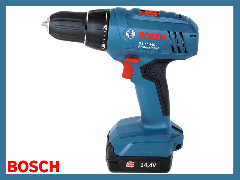 Акумулаторен винтоверт Bosch GSR 1440-Li